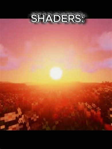 Minecraft shaders...