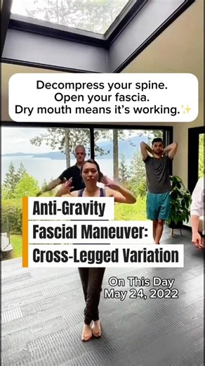 Anti-Gravity Fascial Maneuver Variation ✨