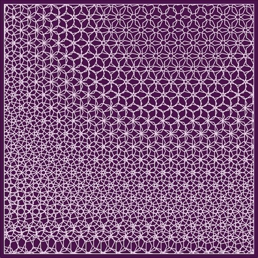 3D Printed Lace Hexagon Wave: Parametric Textile STL (digital File) - Etsy