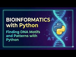 9. Bioinformatics with Python: Finding DNA Motifs and Patterns with Python