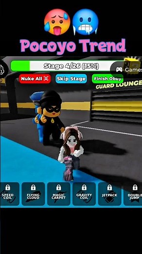 kutuma kutu kutuma kutu with two Pocoyo's 😂😭#roblox #funny #trending #pocoyo