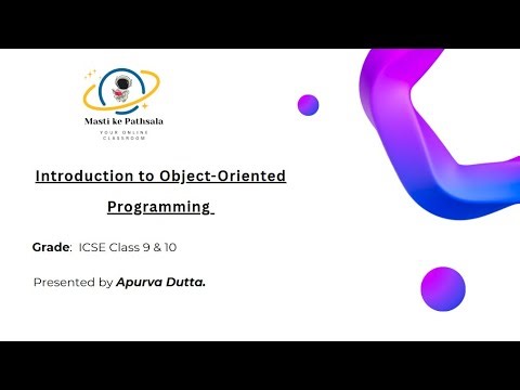 Unit -1 Introduction to Object-Oriented Programming (Hinglish)