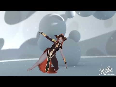 Slow Belly Dance | #VRChat | Virtual Reality Belly Dancer DustBunny