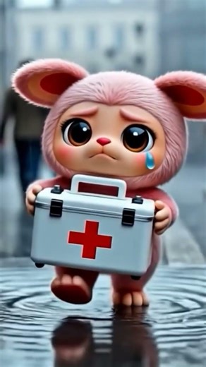 pink labubu just wanted a first aid kit❤️🩹#labubu #cute #labubulife