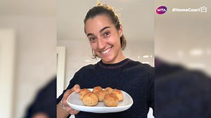 6.6K views · 303 reactions | Check out what Caroline Garcia is baking! ‍ Recipies: Strawberry Ceviche: https://www.instagram.com/tv/B_FMJlLDcgX/?igshid=1529htop03pru Coconut Balls: https://www.delicesansgluten.com/congolais-boules-de-coco-sans-gluten/ Banana Oat Cookies: https://www.instagram.com/p/B-mr4tOKvpB/?igshid=1dot8v56qfd1w | WTA | Facebook