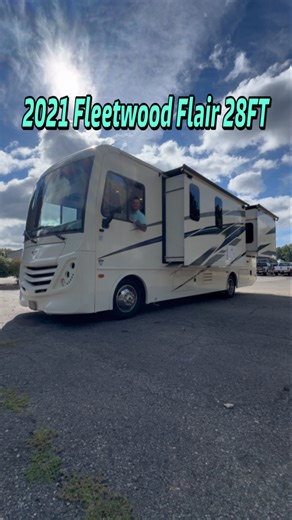 2021 Fleetwood Flair 28FT Gas Motorhome! Class A Rv—Only 18,000 Miles! Only $75,990! $799 A Month! Outside TV Generator Power Awning Upgraded Recliners Electric Drop Down Bunk 10.7 ft.³ residential refrigerator Blind Spot Cameras Back Up Camera ￼King Bed Nice Bathroom Slide Topper Awnings & More! Call Or Text (313)221-0064 ☎️ | Tony T Rv Tumminello