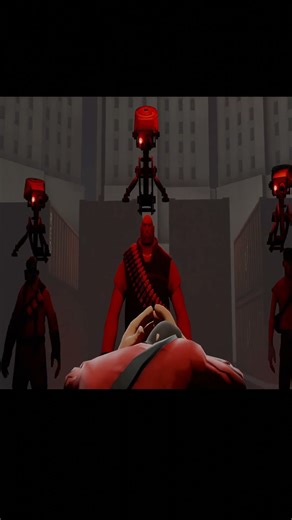 Sentries became sentient and are taking over #tf2 #teamfortress2 #scary #animation