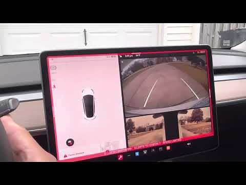 How to put your Tesla in Service Mode and reset SAS