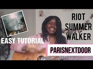 RIOT - SUMMER WALKER | GUITAR TUTORIAL