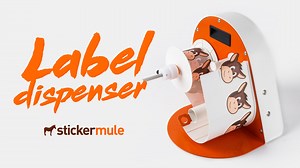 2.9K views · 52 reactions | We're excited to launch our label dispenser today on Product Hunt! It's the fastest, easiest way to dispense labels. Check it out and leave us a comment. : https://www.producthunt.com/posts/label-dispenser-by-sticker-mule | Sticker Mule | Facebook