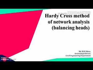 Network analysis using Hardy Cross method
