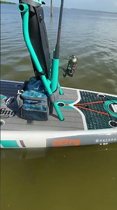 Bote BugSlinger 12ft Best Fishing PaddleBoard Setup! #paddleboard #fishing #bote #subscribe #shorts