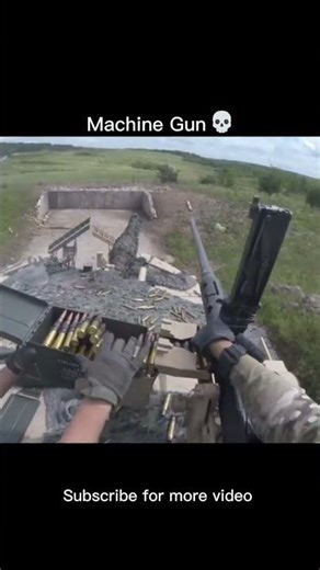 Machine Gun 💀 #military #army #machinegun #gun #shorts