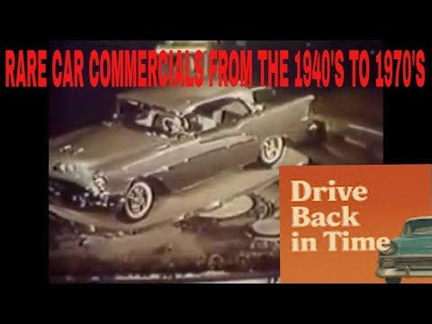 CLASSIC CAR COMMERCIALS FROM 1940'S TO 70'S