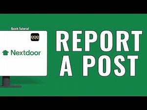 How to Report a Post on Nextdoor ?