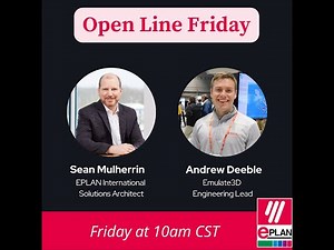 EPLAN Open Line Friday - Emulate3D™ Digital Twin Software