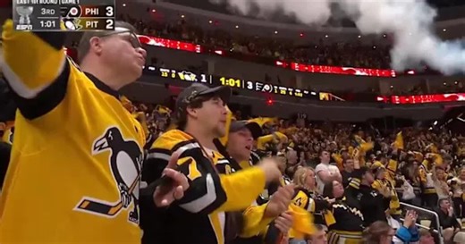 Bryan Rust with a Powerplay Goal vs. Philadelphia Flyers