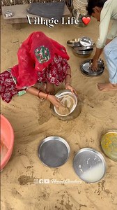 Village Life ❤️ | Peaceful Village Lifestyle | Beautiful Rural Life in Rajasthan | Indian #shorts