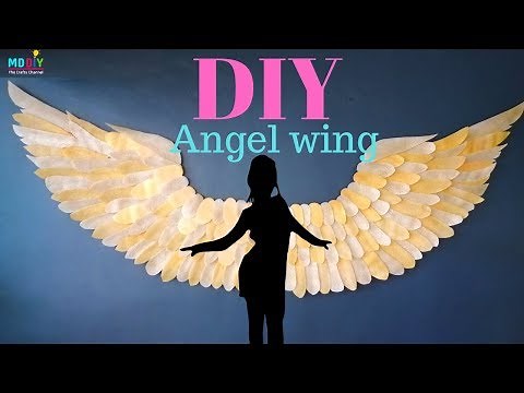 DIY Angel Wing | Easy and Simple decor