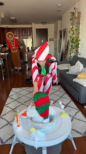 We had no idea what celebrating the holidays with Henrique would be like 🥹 #xmas #dance | That Brazilian Couple