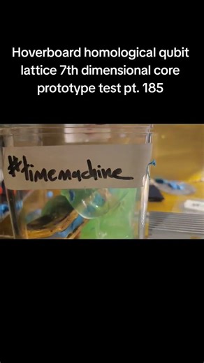 3d timemachine hoverboard testing