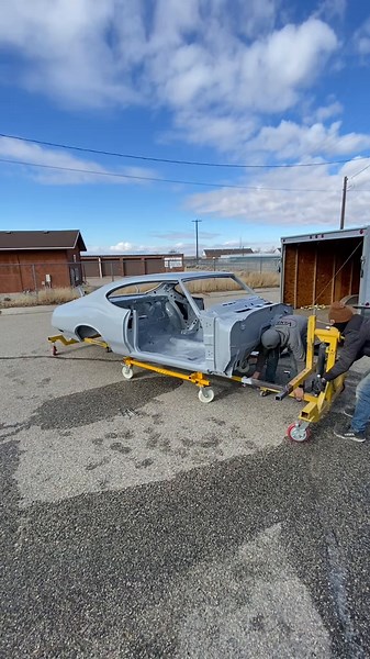 Restoring the 71 Cutlass: Final Frame Assembly Process
