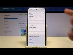 SAMSUNG Galaxy A51 - How To Enable & Disable NFC