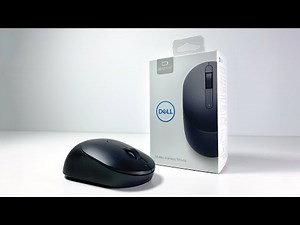 Unboxing ASMR Dell Wireless Mouse MS3320W