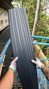 244K views · 7.5K reactions | Fluted black panel install - POV #roofing #toronto #torontohomes #torontobuilder #torontoroofing #commercialroofing #renovation #luxuryhomes #buildersofinsta #roofersofinstagram #asmr | TorontoRoofing.ca | Facebook