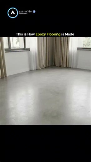 Facts & Knowledge 🎬🚀 on Instagram: "This video demonstrates the installation process of a decorative epoxy pebble floor, beginning with a worker in protective gear spreading a large quantity of smooth, natural river stones across a concrete subfloor. Once the stones are leveled and evenly distributed to cover the entire surface area, a clear, liquid epoxy resin is poured generously over them, seeping into the crevices to bind the rocks together. The worker then uses a professional floor buffer
