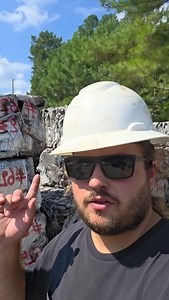 Not to mention, most mills require it to be baled. #Scrap-Life #recycle #recycling #copper #aluminum | Michael's Scrap-Life