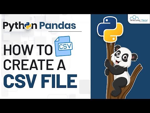 Python Pandas CSV Files - Complete Tutorial | Pandas Tutorial