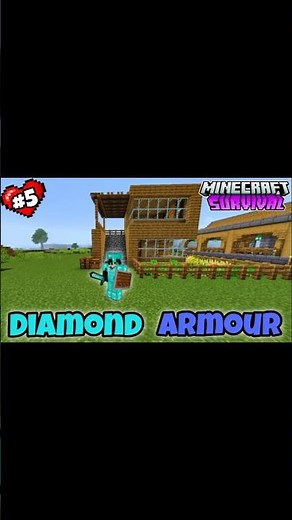 Minecraft Survival series 🥶 Ep-5 🤯 Highlights 🔥 #minecraft #gaming