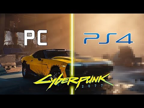 Cyberpunk 2077: PS4 vs PC // Graphics Comparison