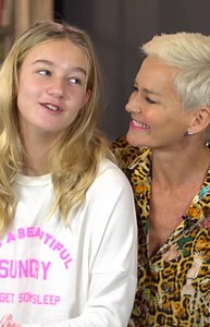 Jessica Rowe on Instagram: "Talking about caring for your mental health in these extraordinary times. #mentalhealth #homeschool #craphousewife #bekind #daughterphotobomb"