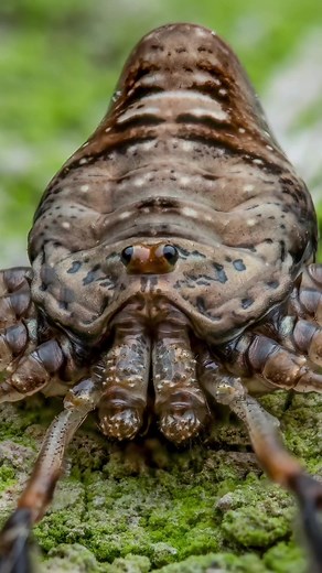 through the lens 📸 a perfect example of how different things can look through a macro lens. check out this alien looking harvestmen, that many would miss from their incredible camouflage. #macro #macrophotography #arachnid #fyp #nature #wildlife #viral #bugs #closeup #detail #glamourmodel #olympus #omsystem #macrophoto #macrovideo #wildlifephotography #smallworld #harvestmen #daddylonglegs