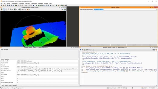 Halcon教学视频_3D视觉_基于表面模型的匹配算法