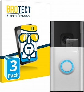 BROTECT - Screenprotector voor Ring Battery Video Doorbell - Folie Beschermfolie... | bol