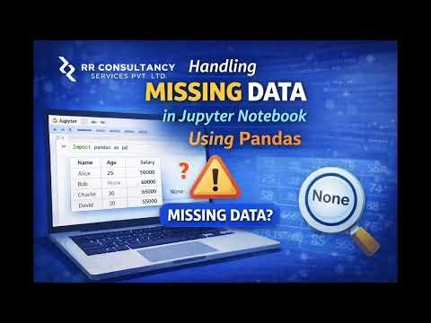 How to Handle Missing Data in Jupyter Notebook Using Pandas? #learnpython #dataanalysis #programming