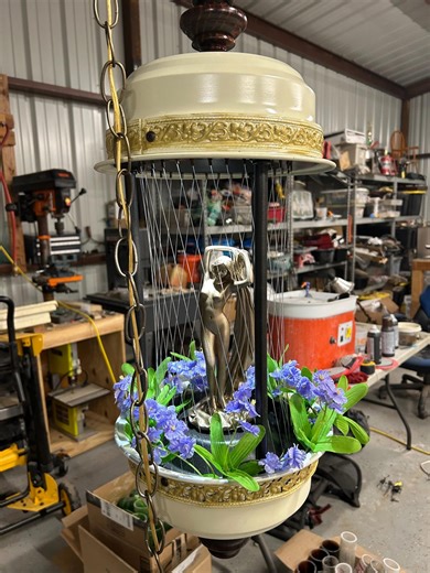 Vintage Goddess Rain Oil Lamp 30”. Johnson Industries. Updated Wiring and Light - Etsy