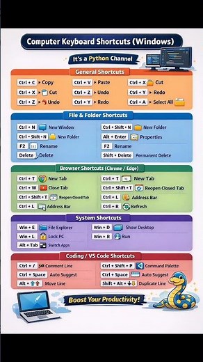🚀 Save Time Using These Keyboard Shortcuts!