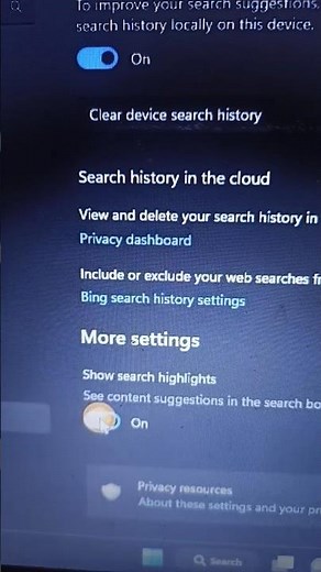 How to Turn Off Search Highlights on Windows 11