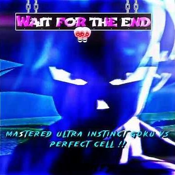 ⚡🔥 Mastered Ultra Instinct Goku vs Perfect Cell 💀