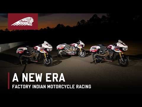 The New Indian Motorcycle Factory Racing Team | King Of The Baggers