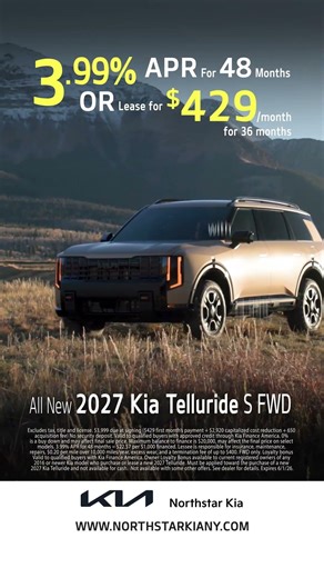 2027 Kia Telluride | Northstar Kia