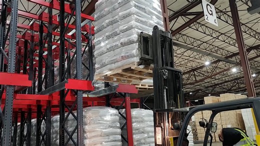 Automha High Density Storage of 1500 KG Pallets
