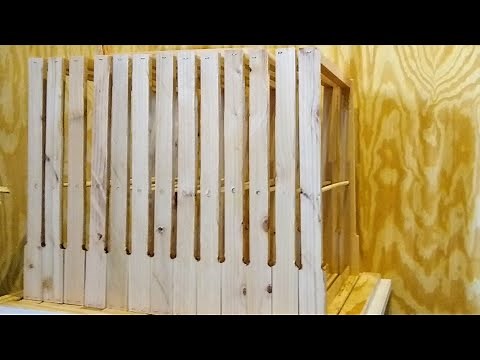 Building The Layens Hive Foundationless Frames