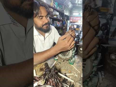 Three-phase motor winding