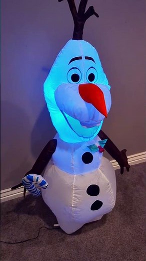 Olaf Christmas Inflatable #olaf #frozen #christmas #christmasinflatables #inflatable #disney #gemmy