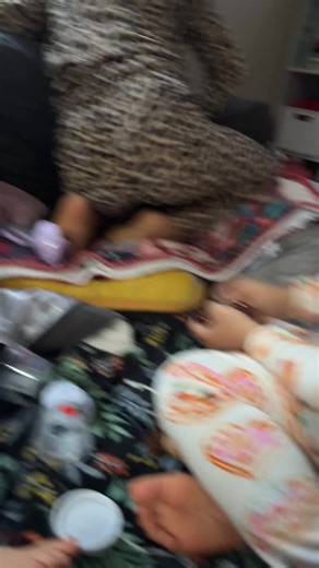 Christmas morning shenanigans #Cussing grandma